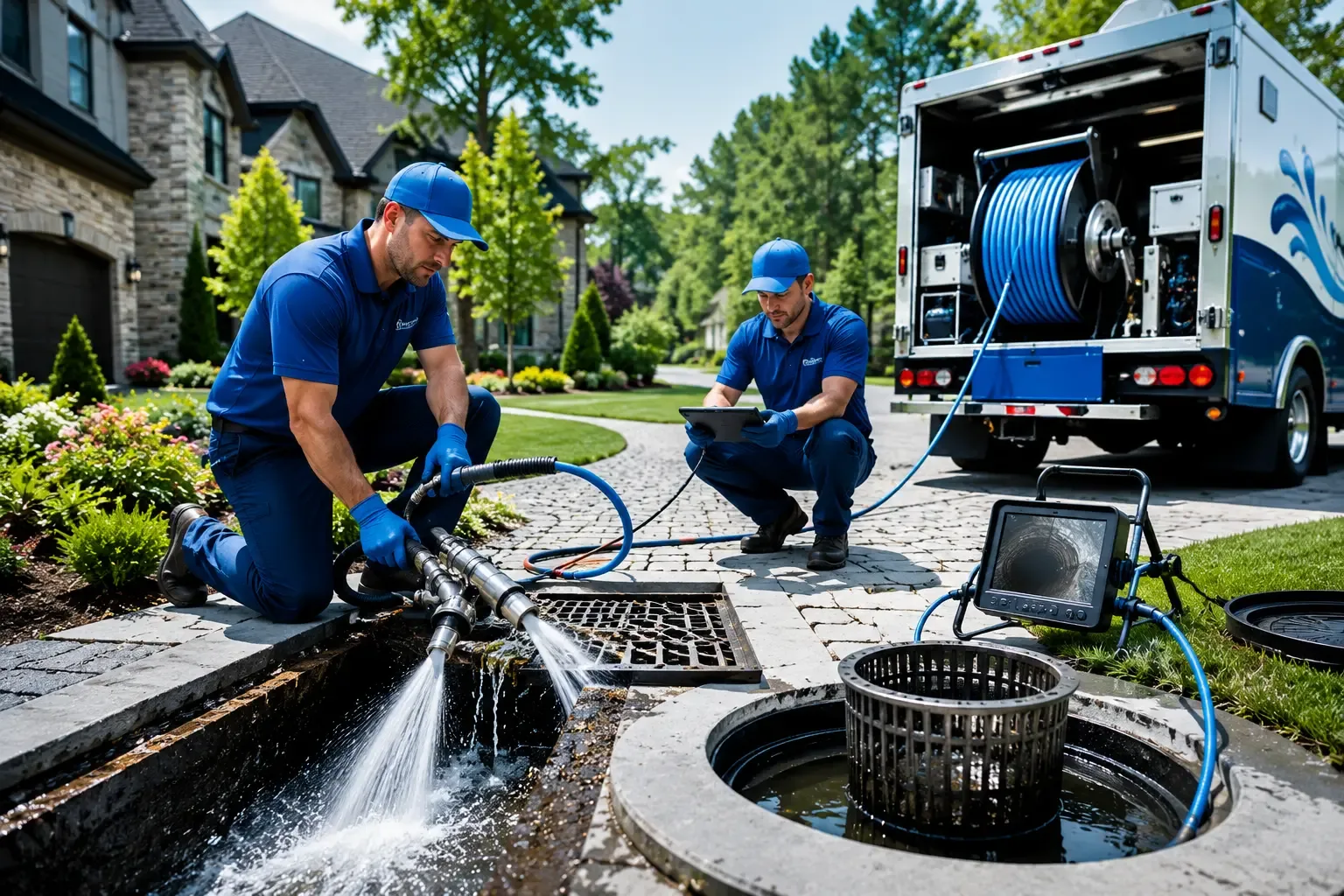 Local outdoor drain cleaning professionals in Fremont, OH